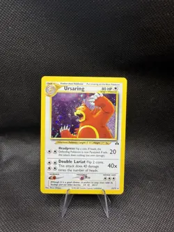 Ursaring 15/75 - Pokemon Neo Discovery - Holo Rare - HEAD SWIRL 🍥 - Image 1