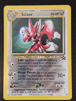 Pokemon TCG Scizor 33 Black Star Promo Near Mint (non-holo) - Image 1