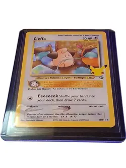 Cleffa 20/111 Celebrations Holo Rare Pokemon TCG English 2021 - Image 1