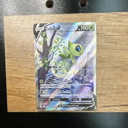 Pokemon TCG Celebi V 245/264 Fusion Strike Ultra Rare Full Art Holo 190 HP - Image 1