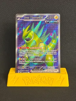 Iron Thorns ex 196/167 Ultra Rare Twilight Masquerade Pokemon Holo (NM) - Image 1