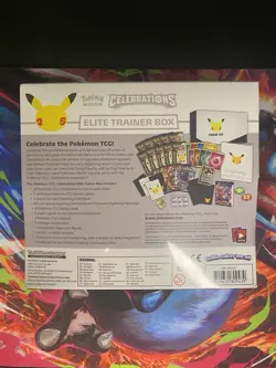 Pokemon TCG Celebrations Elite Trainer Box 25th Anniversary English 2021 - Image 2