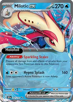 Pokemon - Milotic ex - Holofoil [SSP - 042/191 Near Mint] - Image 1