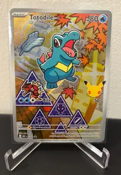 Pokemone Totodile #48 - First Partner Series 2 Promo - Image 1