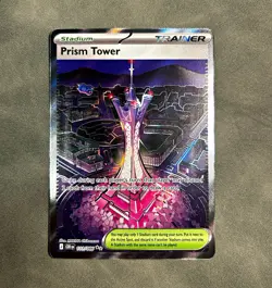 Prism Tower 111/086 Chaos Rising Holo Full Art Pokemon TCG English - Image 1