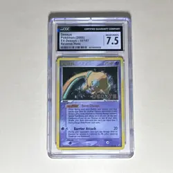 Pokemon TCG. Deoxys, #18. EX Reverse Holo. CGC 7.5 Graded. - Image 1