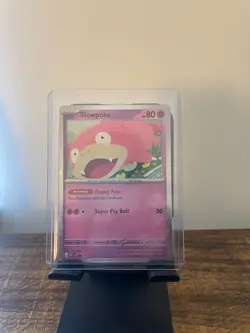 Pokemon Slowpoke 086 Black Star Cosmos Holo Promo, Pitch Black - Image 1