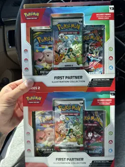 Pokemon First Partner Illustration Collection Series 2 Sealed Lot Of 2 Boxes New - Image 1
