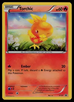 Torchic XY37 Holo Promo XY Promo Pokemon Lightly Played - Image 1