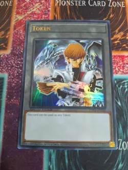 Yu-Gi-Oh! Kaiba Blue-Eyes Token LDK2-ENT02 Ultra Rare Limited Near Mint a1/ - Image 1
