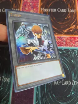 Yu-Gi-Oh! Kaiba Blue-Eyes Token LDK2-ENT02 Ultra Rare Limited Near Mint a1/ - Image 2