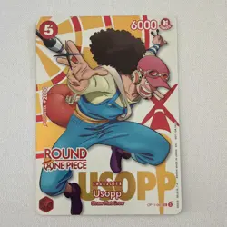 Round1 x One Piece Usopp Promo 2026 (OP11-003) - Image 2