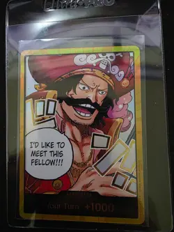 One Piece Card Don Card Gol D. Roger Gold ENGLISH OP13 Carrying on His Will 🔥🔥 - Image 1