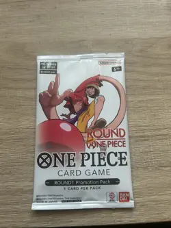One Piece x Round1 Round One Piece Promo Pack USA English Sealed IN HAND - Image 1