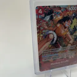 ONE PIECE Monkey D. Luffy OP16-015 SR Alt The Time Of Battle ENG (Ships Today) - Image 3