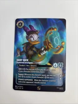 Daisy Duck - Paranormal Investigator (Store Championship) 24 Disney Lorcana... - Image 1