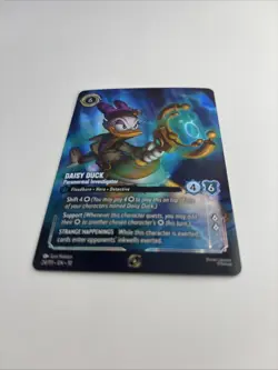 Daisy Duck - Paranormal Investigator (Store Championship) 24 Disney Lorcana... - Image 2