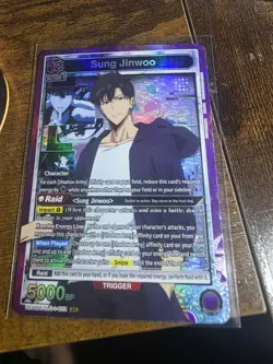 SUNG JINWOO SR UE17BT/SLG-1-022 UNION ARENA SOLO LEVELING NM - Image 1