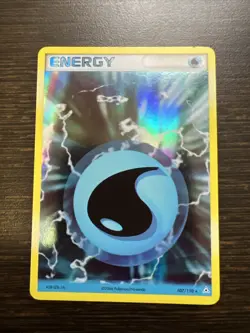 Water Energy 107/110, NM, Holo, EX Holon Phantoms (2006), Pokemon TCG Cards - Image 1