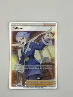 Cyllene (Full Art) Holo Ultra Rare SWSH10: Astral Radiance 183/189 NM - Image 1