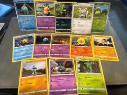 Yuka Morii Pokemon Card Lot - Lot Of 13 Cards - NM/LP - 2 Reverse Holos - Image 1