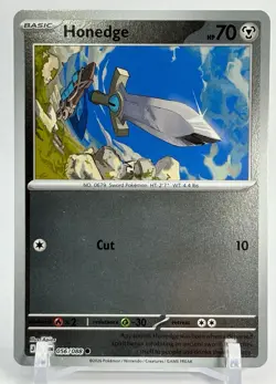 Honedge 056/088 Pokemon Perfect Order ME03 Reverse Holo Foil Card (POR) - Image 1