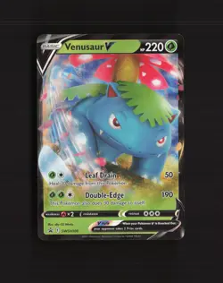 Venusaur V SWSH100 Sword & Shield Black Star Promo Holo Pokemon Card NM - Image 1