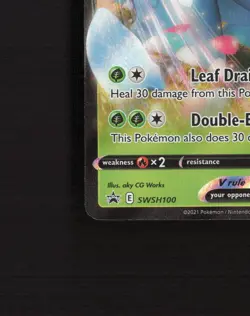 Venusaur V SWSH100 Sword & Shield Black Star Promo Holo Pokemon Card NM - Image 5