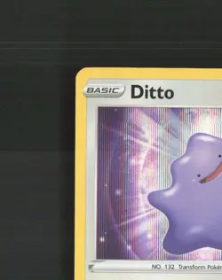 Ditto 053/078 Pokemon GO Stamped Holo Rare Pokemon Card LP+ - Image 3