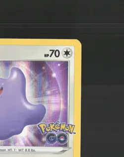 Ditto 053/078 Pokemon GO Stamped Holo Rare Pokemon Card LP+ - Image 4