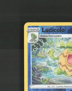 Ludicolo 034/203 Evolving Skies Reverse Holo Pokemon Card LP+ - Image 3