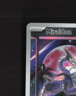 Miraidon 013 Scarlet & Violet Full Art Black Star Promo Holo Pokemon Card NM - Image 3