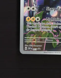 Miraidon 013 Scarlet & Violet Full Art Black Star Promo Holo Pokemon Card NM - Image 5