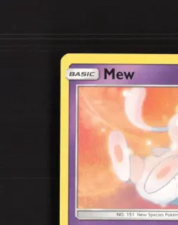 Mew 32/68 Hidden Fates Stamped Rare Pokemon Card NM - Image 3