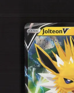 Jolteon V SWSH151 Sword & Shield Black Star Promo Holo Pokemon Card NM - Image 3