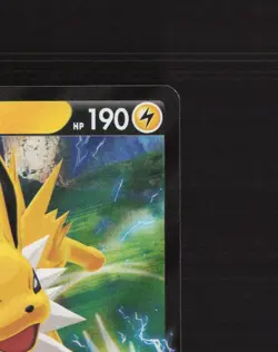 Jolteon V SWSH151 Sword & Shield Black Star Promo Holo Pokemon Card NM - Image 4