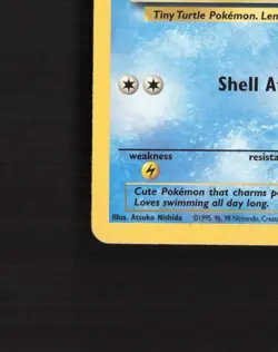 Squirtle 68/82 Team Rocket Common Pokemon Card DMG - Image 5