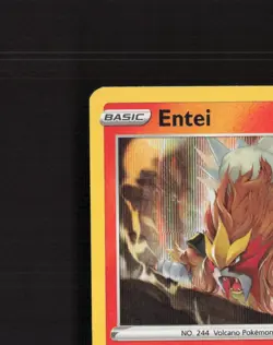 Entei 020/163 Battle Styles Holo Rare Pokemon Card NM - Image 3