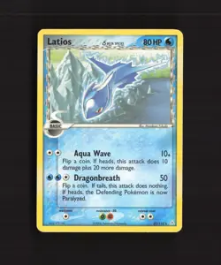Latios δ 22/110 EX Holon Phantoms Rare Pokemon Card LP - Image 1