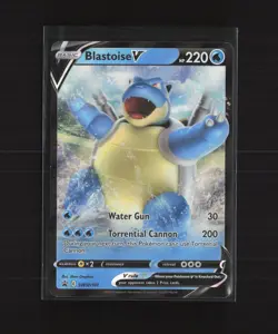 Blastoise V SWSH101 Black Star Promo Holo Pokemon Card - Image 2