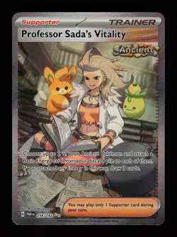 Professor Sada's Vitality 256/182 Holo Paradox Rift Pokemon Cards - Image 1
