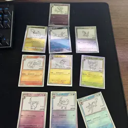 Yu Nagaba Pokemon Card GAME Complete Promo Set of 10 PIKACHU Japanese - Image 1