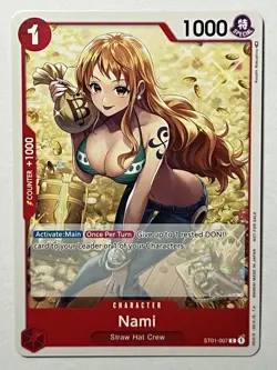 Nami ST01-007 Tournament Pack Vol. 3 Promotion Cards - Image 2