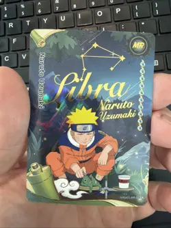 Kayou Naruto Uzumaki Libra Card NRSA01-MR-001L4 English - Image 1