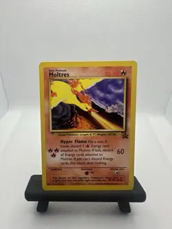 Pokemon Cards Moltres #21 Naoyo Kimura Corrected Black Star Promo Rare Near Mint - Image 1