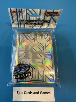 Yu-Gi-Oh ( KAIBA CORPORATION - KC ) - 50 Small Card Sleeves - Official Konami - Image 1