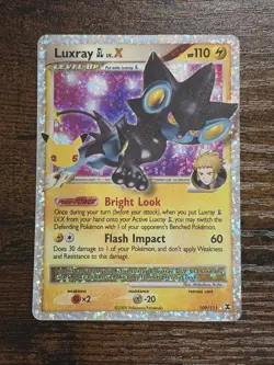 Luxray GL Lv.X 109/111 Celebrations 25th Anniversary Holo Rare Pokemon Card NM - Image 1