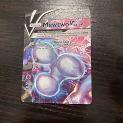 Pokemon Mewtwo V-UNION SWSH: Sword & Shield Promo Card Holo #SWSH159 - Image 1