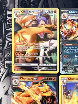 Pokemon Charizard Lot of 4 Cards FA, Ex’s - Image 2