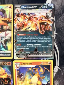 Pokemon Charizard Lot of 4 Cards FA, Ex’s - Image 3